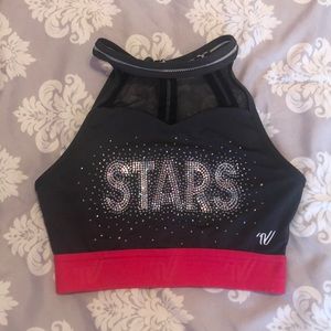 World Cup shooting star sports bra